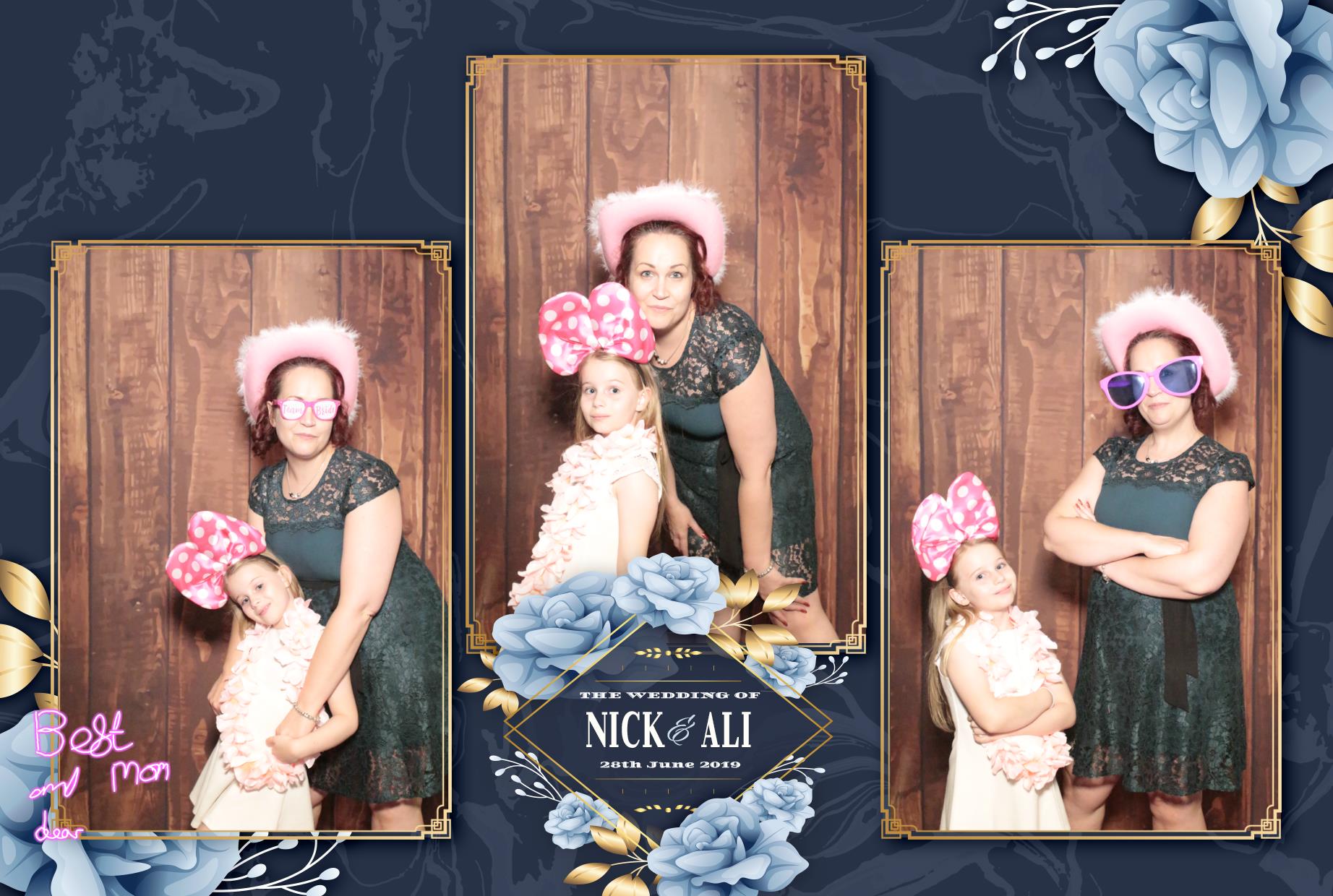 Nick & Ali's Wedding | View more photos from the event at gallery.myphotoboothexperience.co.uk/u/MyPhotoBoothExperienceLtd/Nick-Alis-Wedding